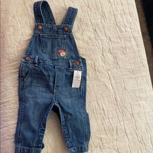 Jean overalls old navy NWT